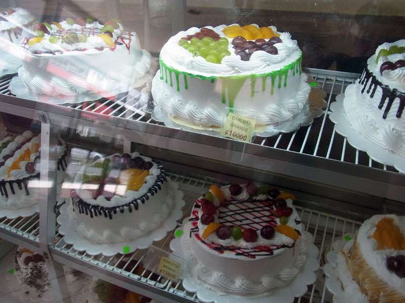 Die ideale Torte für alle, die gern 'Grünzeug' essen ...; Foto: 09.05.2012, San José